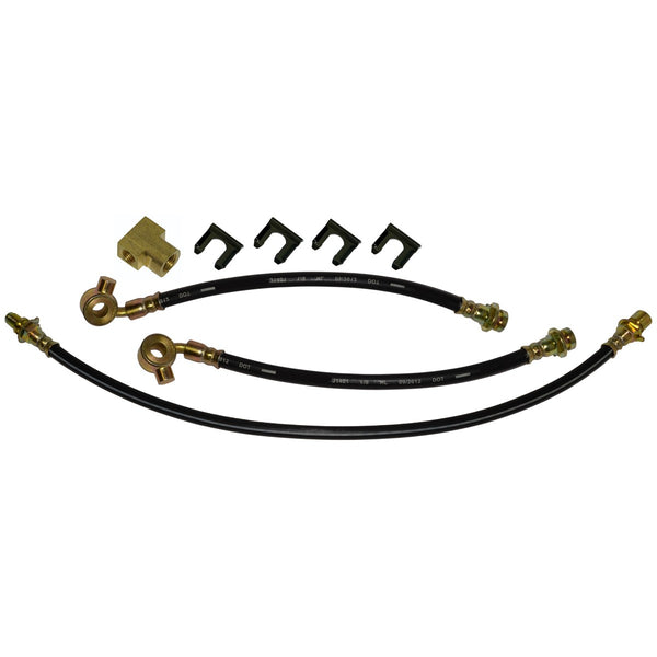 1971 Chevrolet GMC Truck, Blazer, Jimmy, Suburban, C10, C20, Coil Rear End, 2wd, Front Disc Rear Drum 3 hose Kit. 8pc