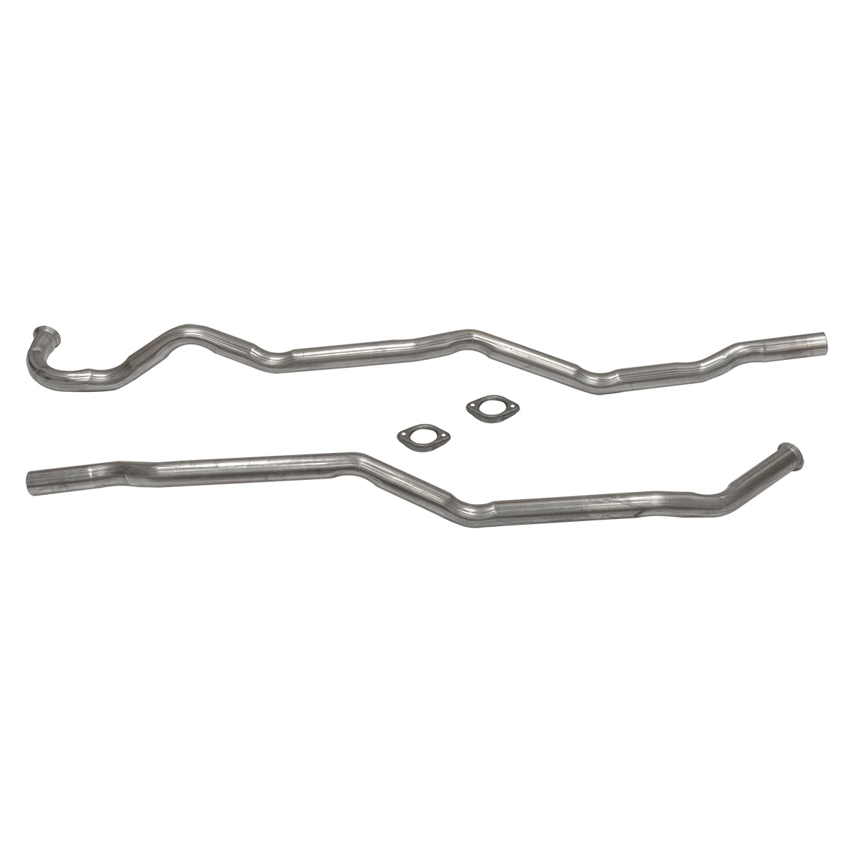 1970-72 Olds Cutlass 442 W-31 455 cid 2-1/4" Head Pipes With Flanges