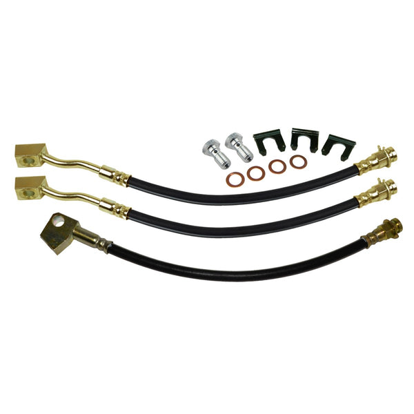 1973-76 Mopar A-Body Disc Brake 3 Hose Kit.12pc