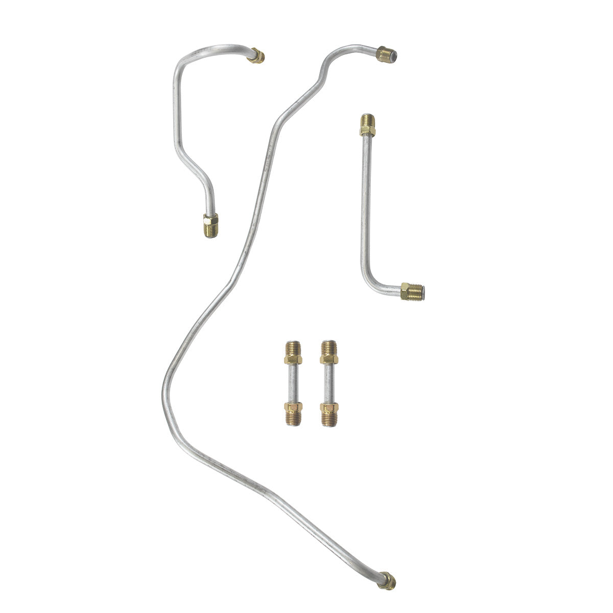 1958-59 Oldsmobile Ninety-Eight Super 88 371.1CID V8 4bbl Pump to Carb Lines, 5pc OE