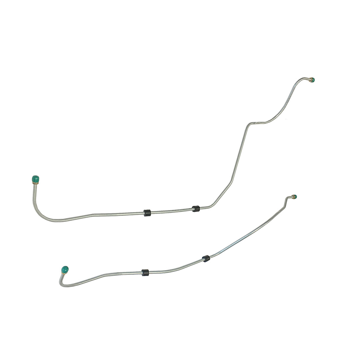 1956 Oldsmobile Ninety-Eight/Super 88 Jetaway 3/8" Trans Cooler Lines 2pc, OE Steel