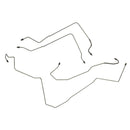 1999-05 Pontiac Grand Am SE /Rear Drum ABS (Side of ABS) Front Brake Line Kit 4pc, OE Steel
