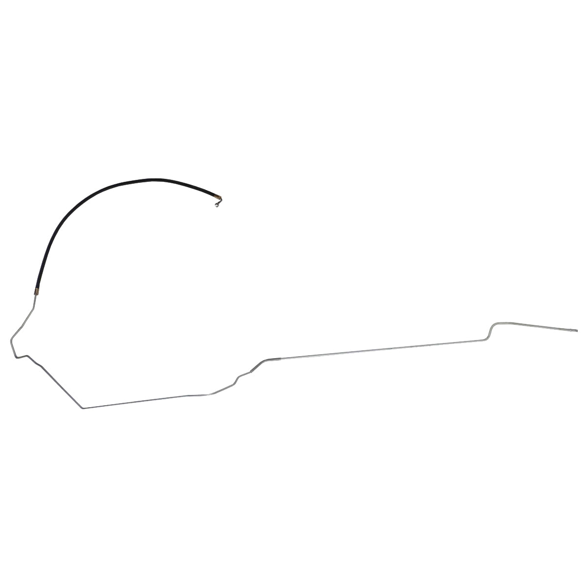 1996-99 Pontiac Bonneville 3.8L Non-Supercharged V6 3/8" Main Fuel Line 1pc, OE Steel