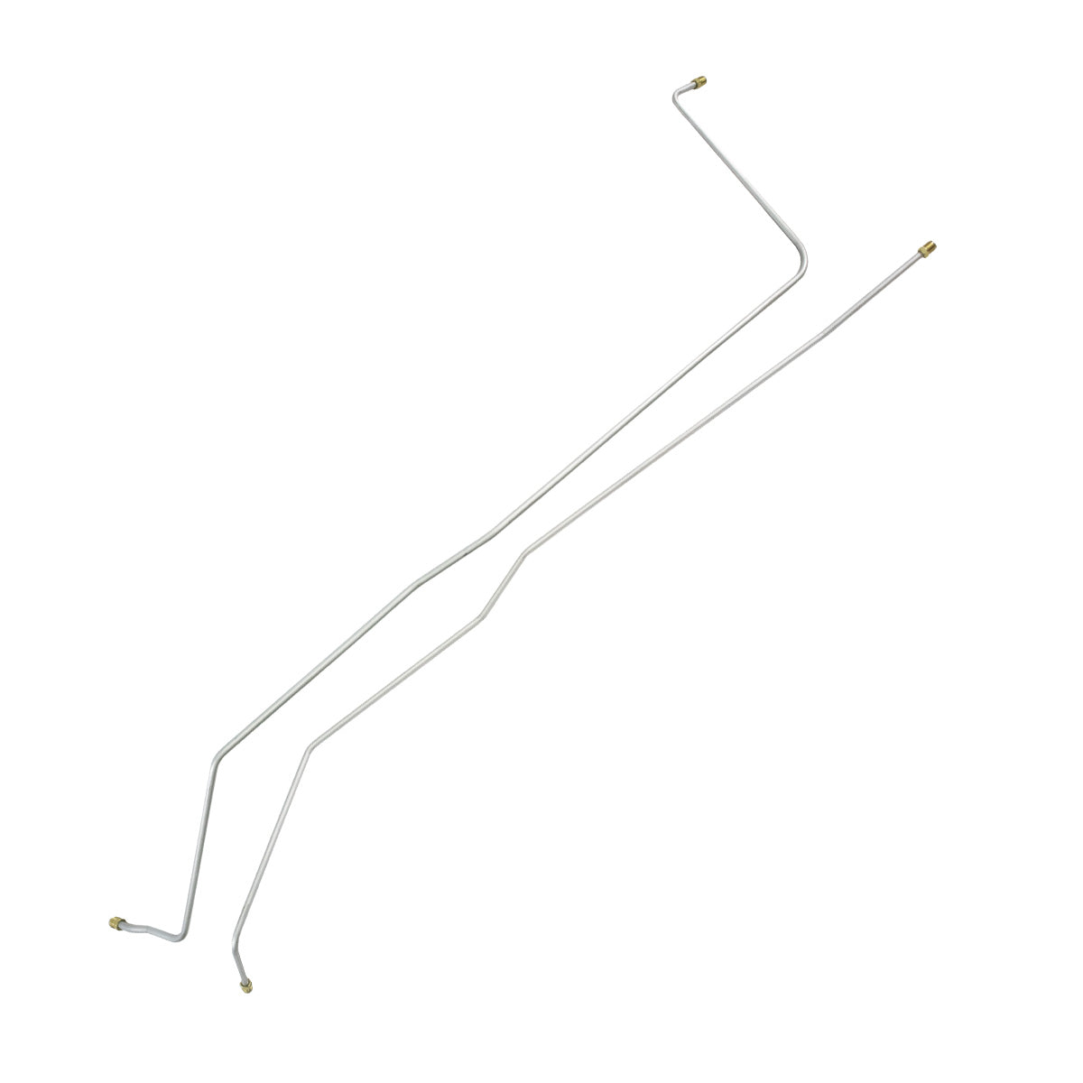 1972-77 Pontiac Catalina Trans Cooler Lines T-350/T-400, 2pc, OE Steel