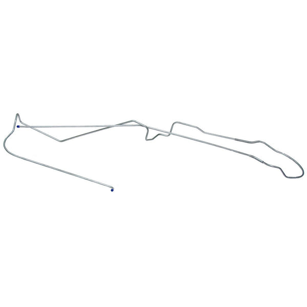 1972-74 Plymouth Cuda 3/8" Main Fuel Line 1pc, OE Steel