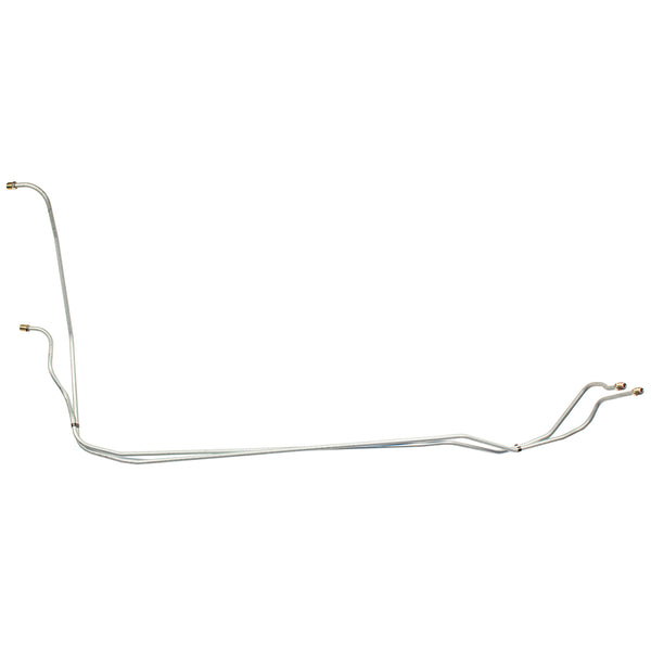 1971 Pontiac Firebird/TA T350/400 (1/2-20 Std. Fitting @ Radiator) 5/16" Trans Cooler Lines 2pc, OE Steel