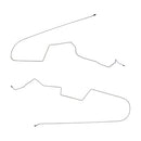 2004-08 Pontiac Grand Prix Four-Wheel Disc ABS 3/16" F to R Brake Lines 2pc, OE Steel