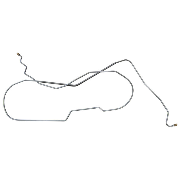 1966 Pontiac GTO Tempest LeMans Hardtop 1/4" Front to Rear Brake Line 1pc, OE Steel