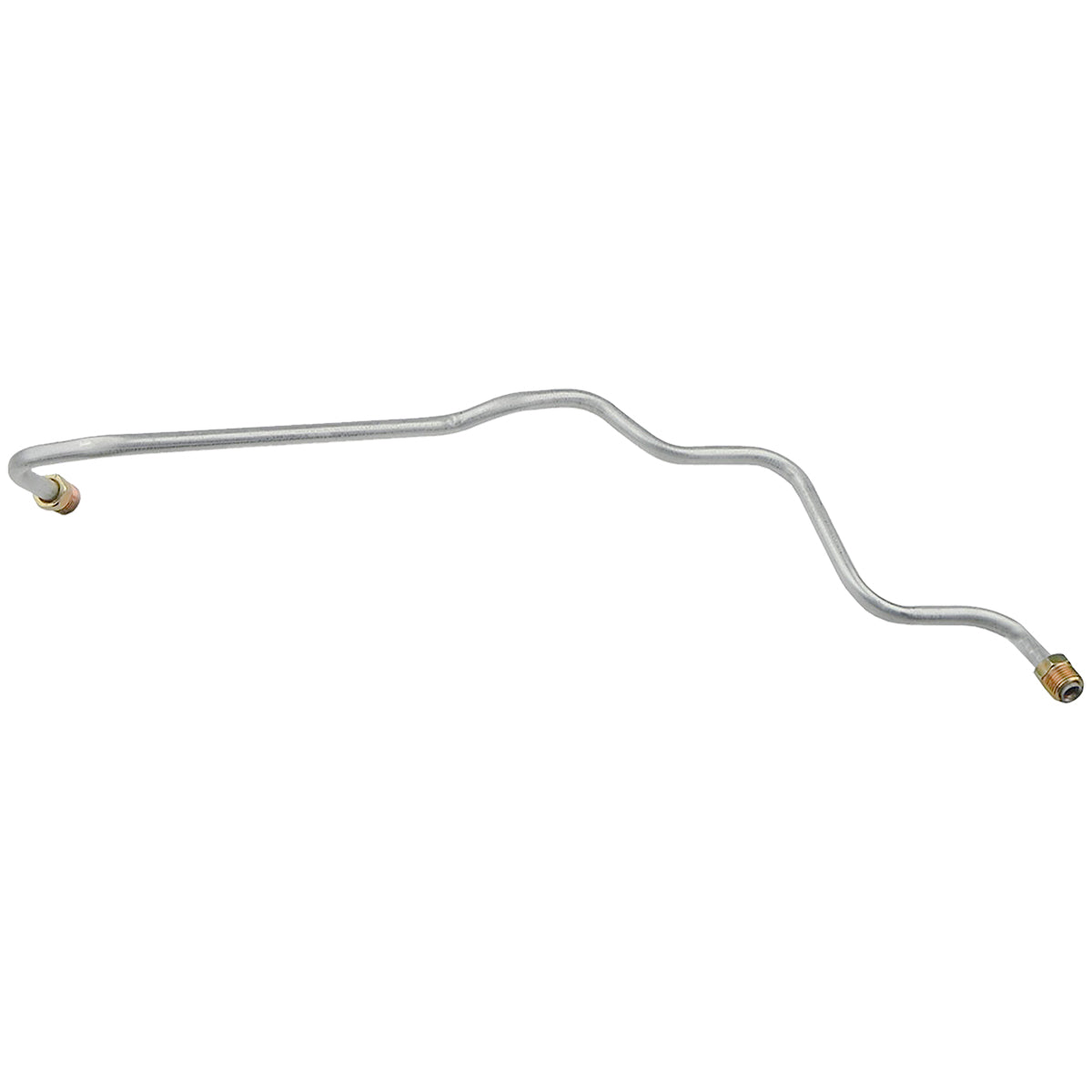 1967 Pontiac GTO LeMans 400CID (Non H.O.) 4bbl Rochester Pump to Carb Line 1pc, OE Steel