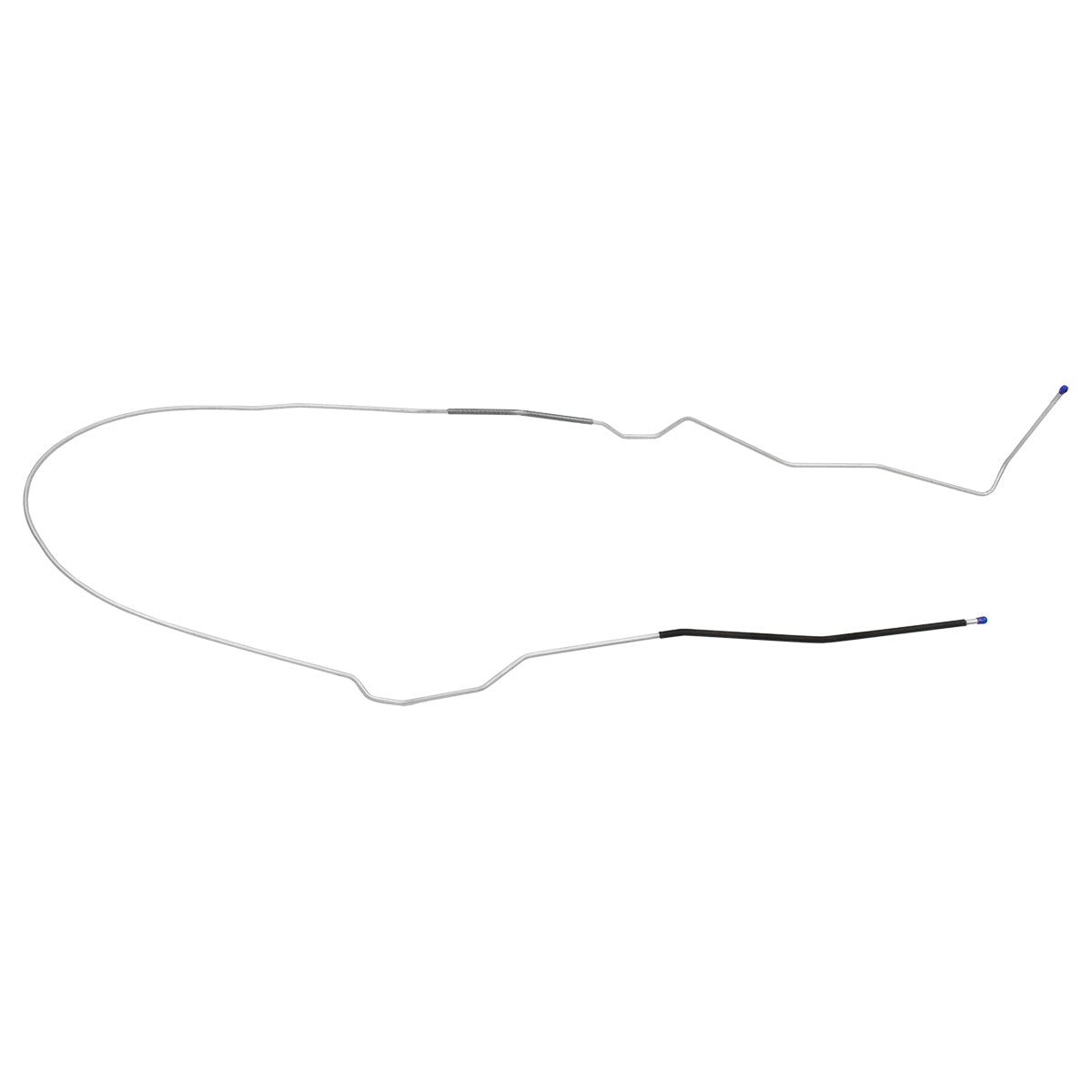 1964-65 Pontiac GTO/Tempest/LeMans Convertible 5/16" Main Fuel Line 1pc, OE Steel