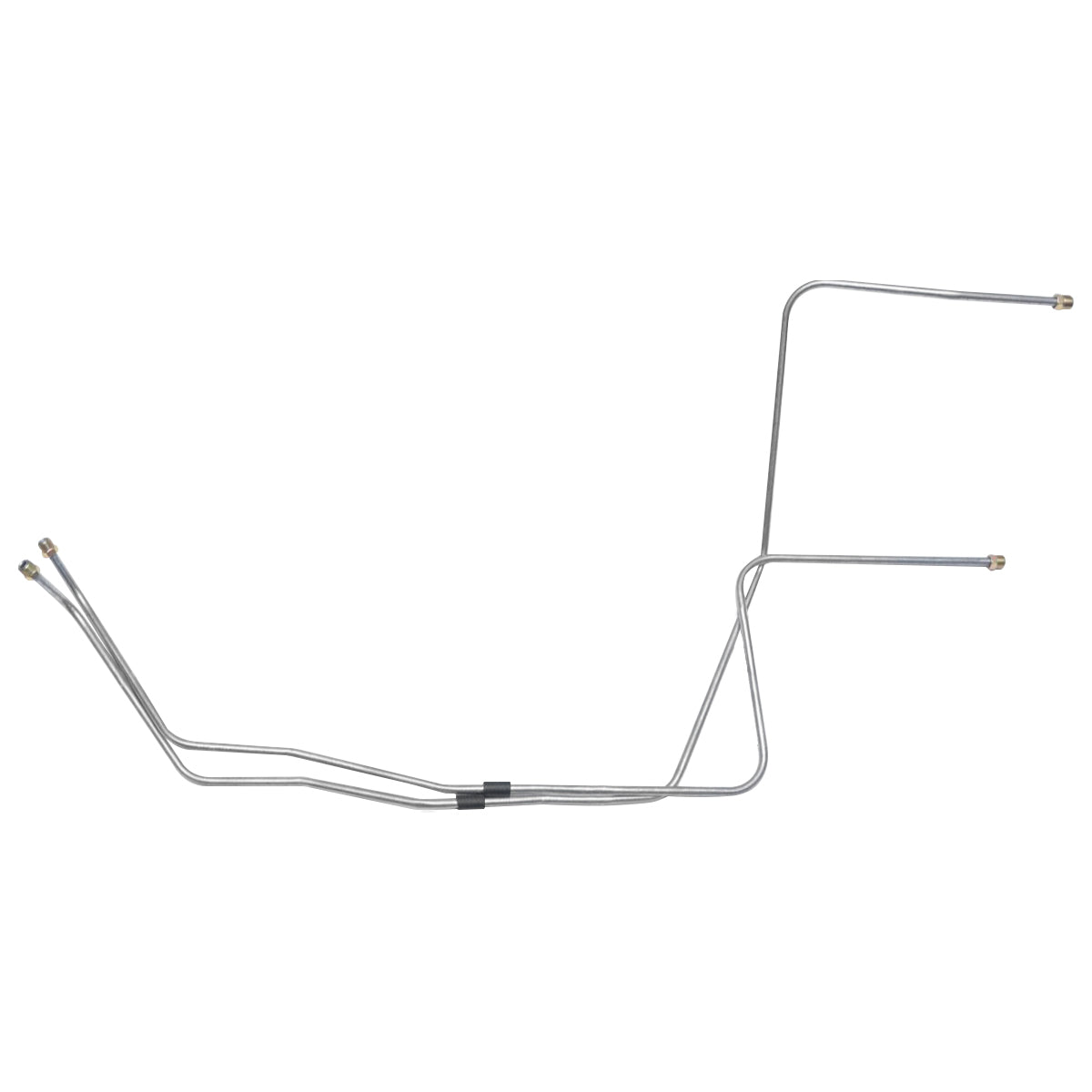 1964-66 Pontiac GTO Tempest LeMans Power Glide 3/8" Trans Cooler Lines 2pc, OE Steel