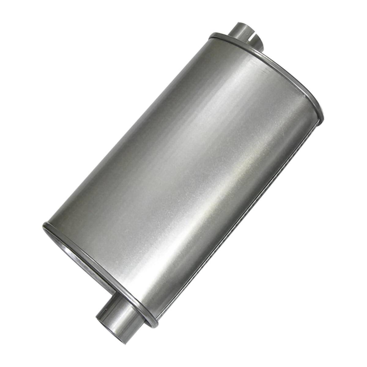 1964 Pontiac GTO Lemans 21" Stock Offset Muffler 2-1/4" Inlet, 2" Outlet, 1pc