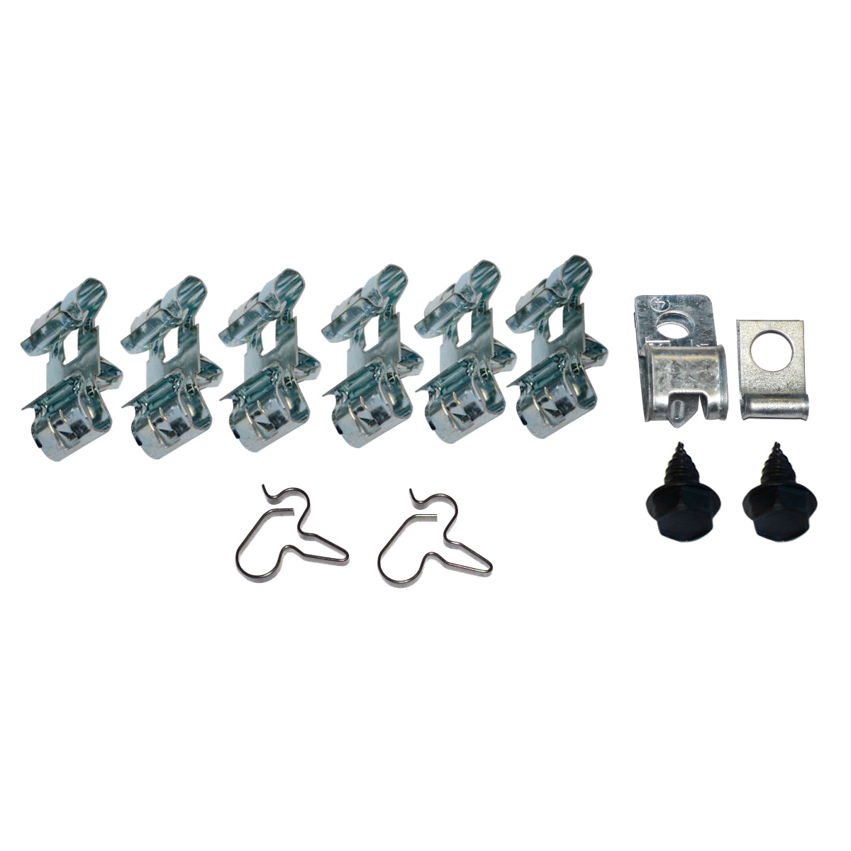 1968-69 Pontiac Brake Line Clips 14pc