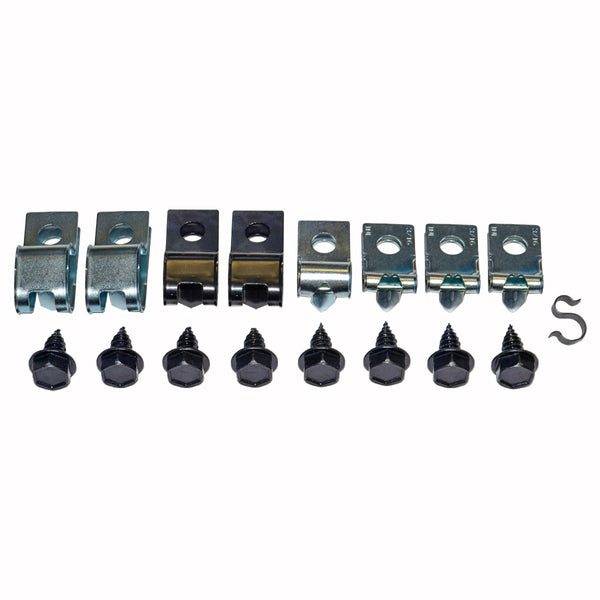 1970 Pontiac Brake Line Clips 17pc