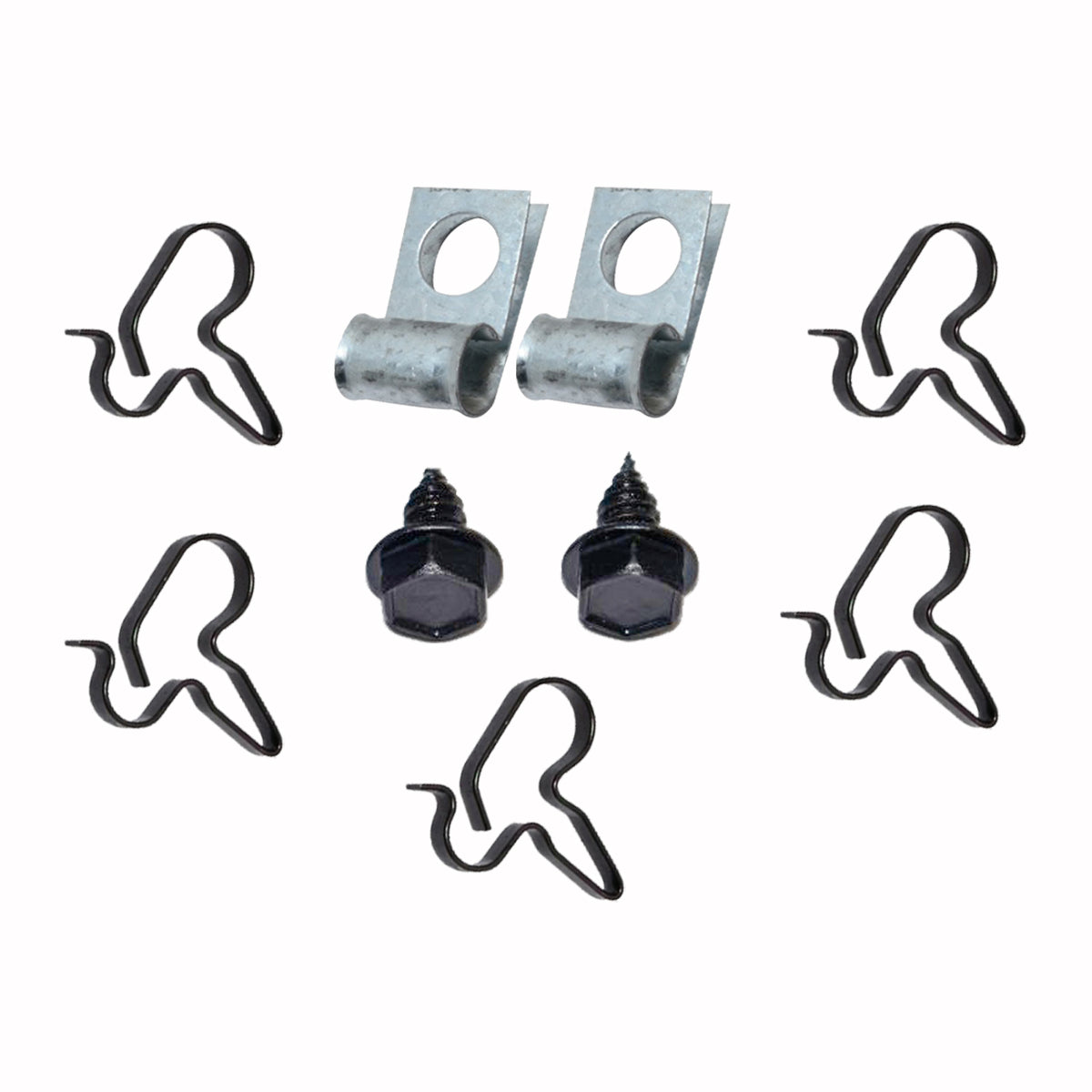 1941-48 Pontiac Fuel Line Clips 3/8" 7pc
