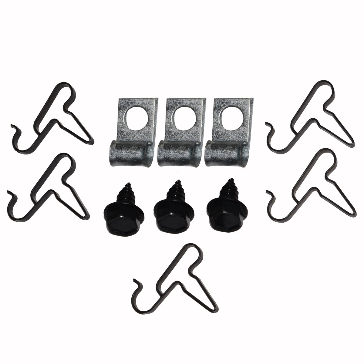 1953-54 Pontiac Fuel Line Clips 3/8" 8pc