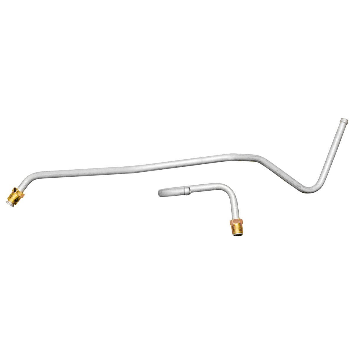 1968-72 Plymouth B-Body 383cid & 440cid Holley 4bbl (Factory) 5/16" Pump to Carb Lines 2pc, OE Steel