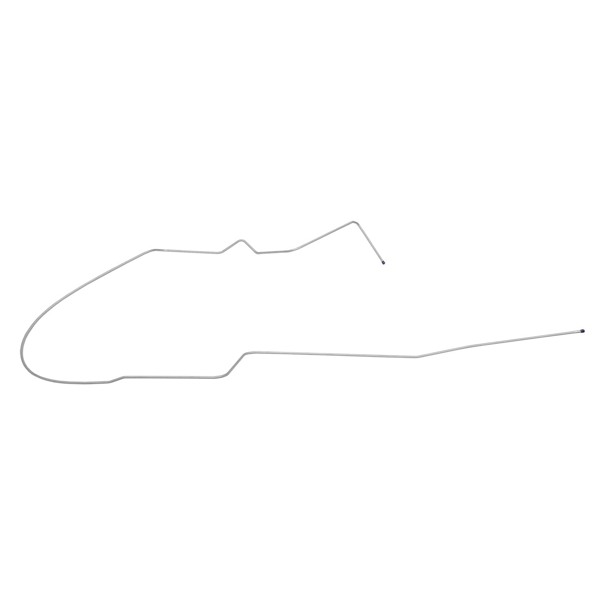 1970 Plymouth Belvedere/Satellite/Roadrunner/GTX/Super Bird 5/16" Main Fuel Line 1pc, OE Steel