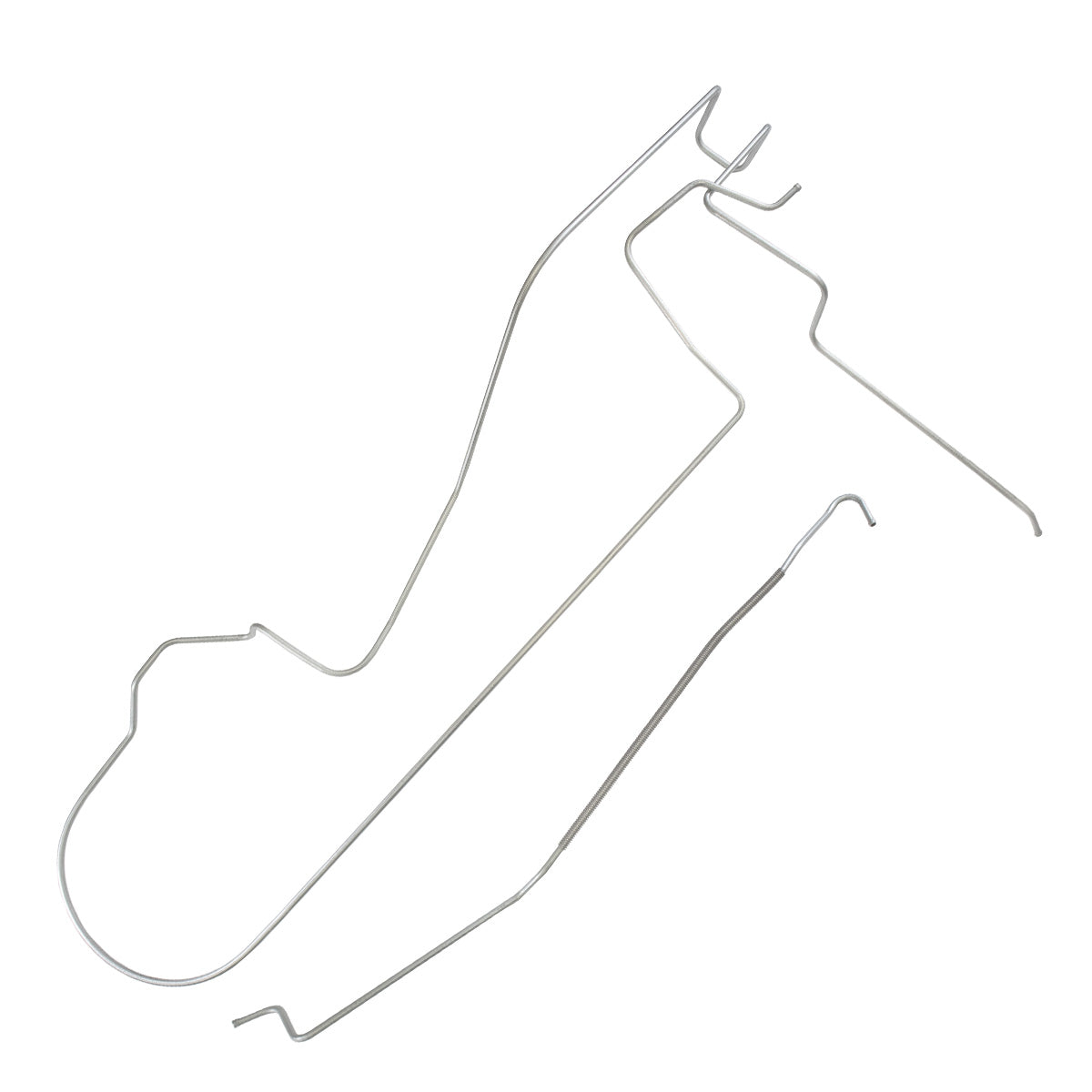 1976-80 Plymouth Road Runner/Volare Main Fuel Line 2pc, OE Steel