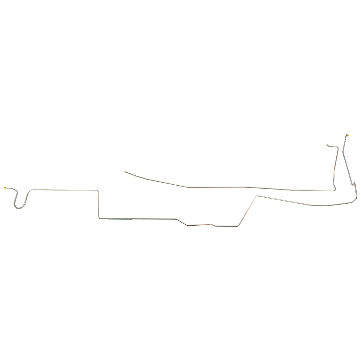 1976-80 Plymouth Road Runner/Volare Fuel Return Line 2pc, OE Steel