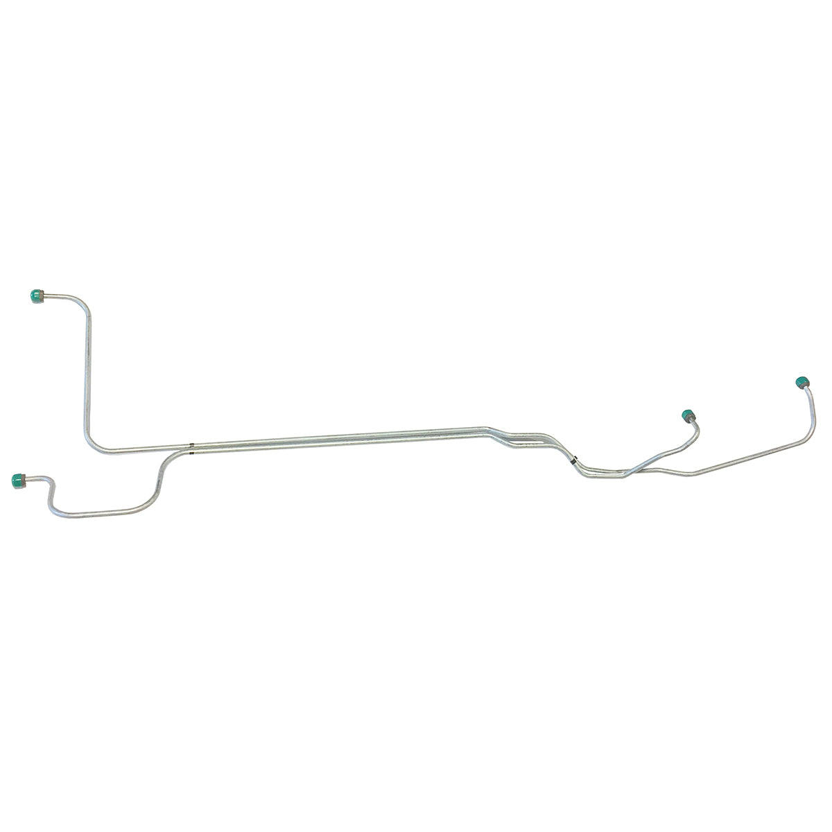 1973-74 Plymouth Satellite/Roadrunner Small Block 727 5/16" Trans Cooler Lines 2pc, OE Steel