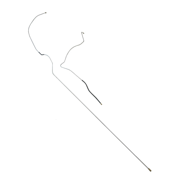 1936 Plymouth P2 Business Coupe Main Fuel Line 2pc 1/4" OE Steel