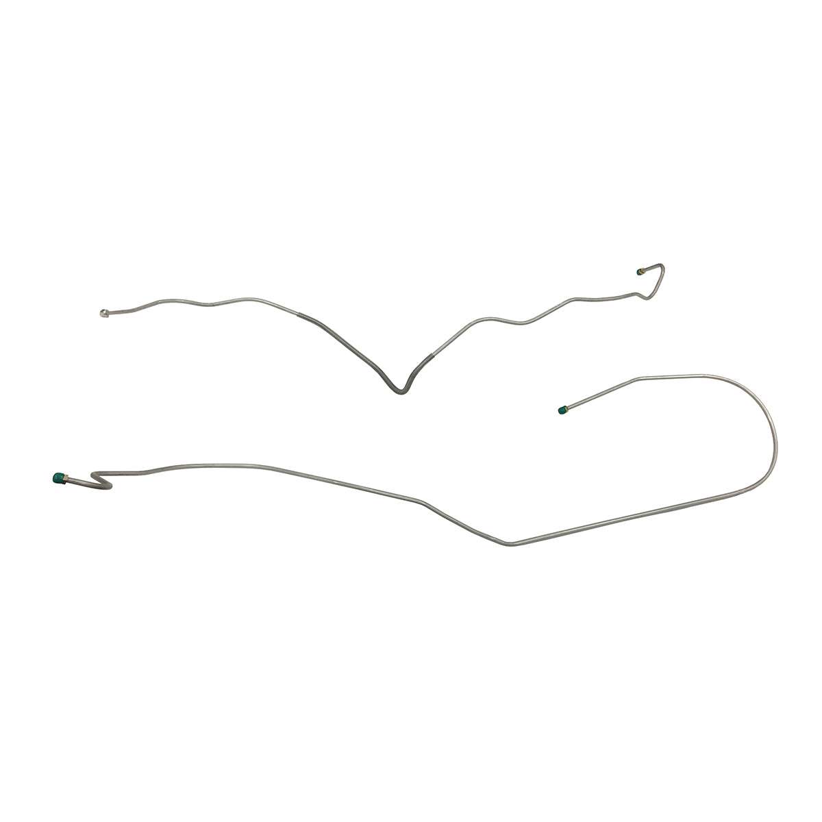 1956 Plymouth Plaza/Savoy/Belvedere/Fury 115" 5/16" WB Main Fuel Lines 2pc, OE Steel