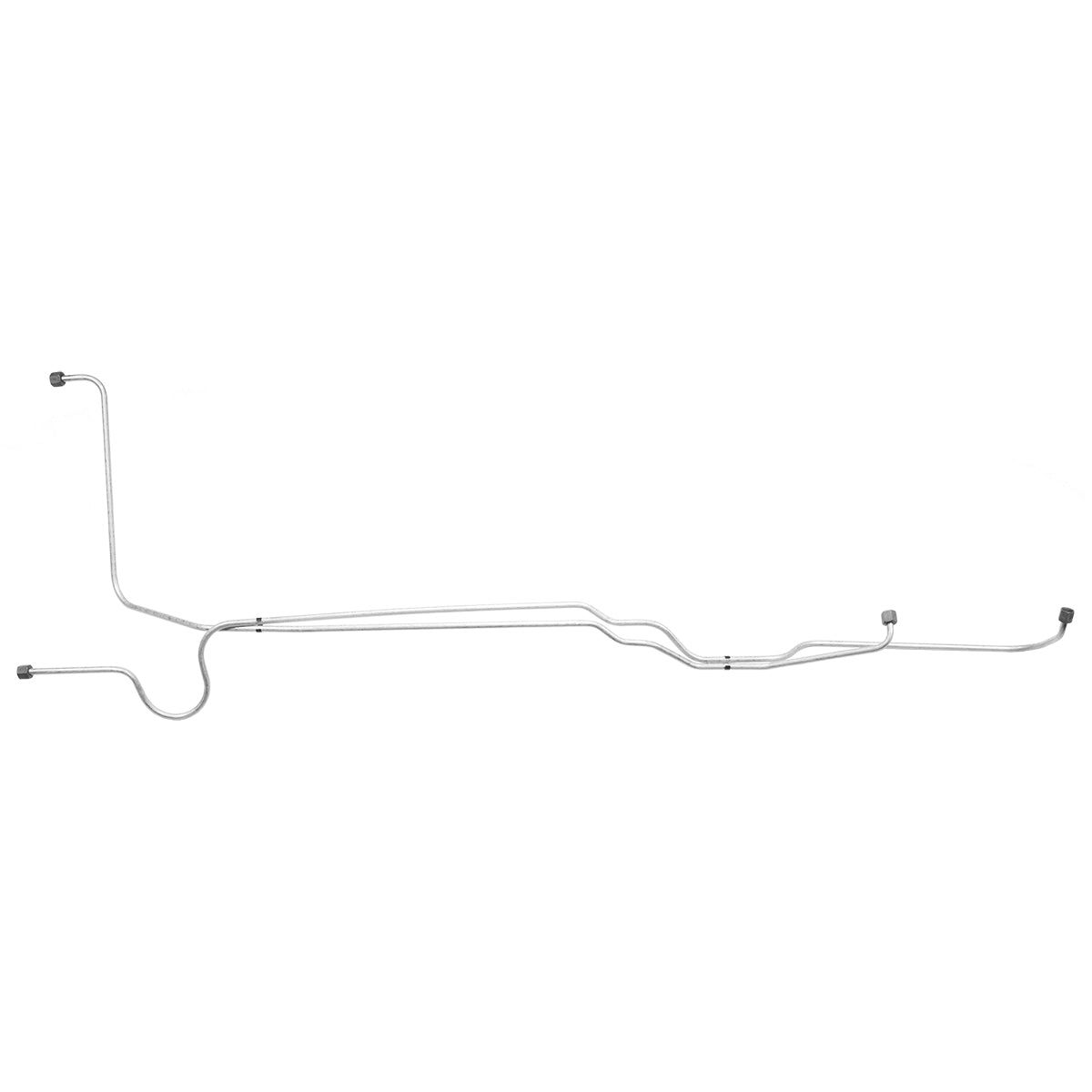 1965-66 Plymouth Fury I/II/III/Sport Fury 119" WB V8 5/16" Trans Cooler Lines 2pc, OE Steel