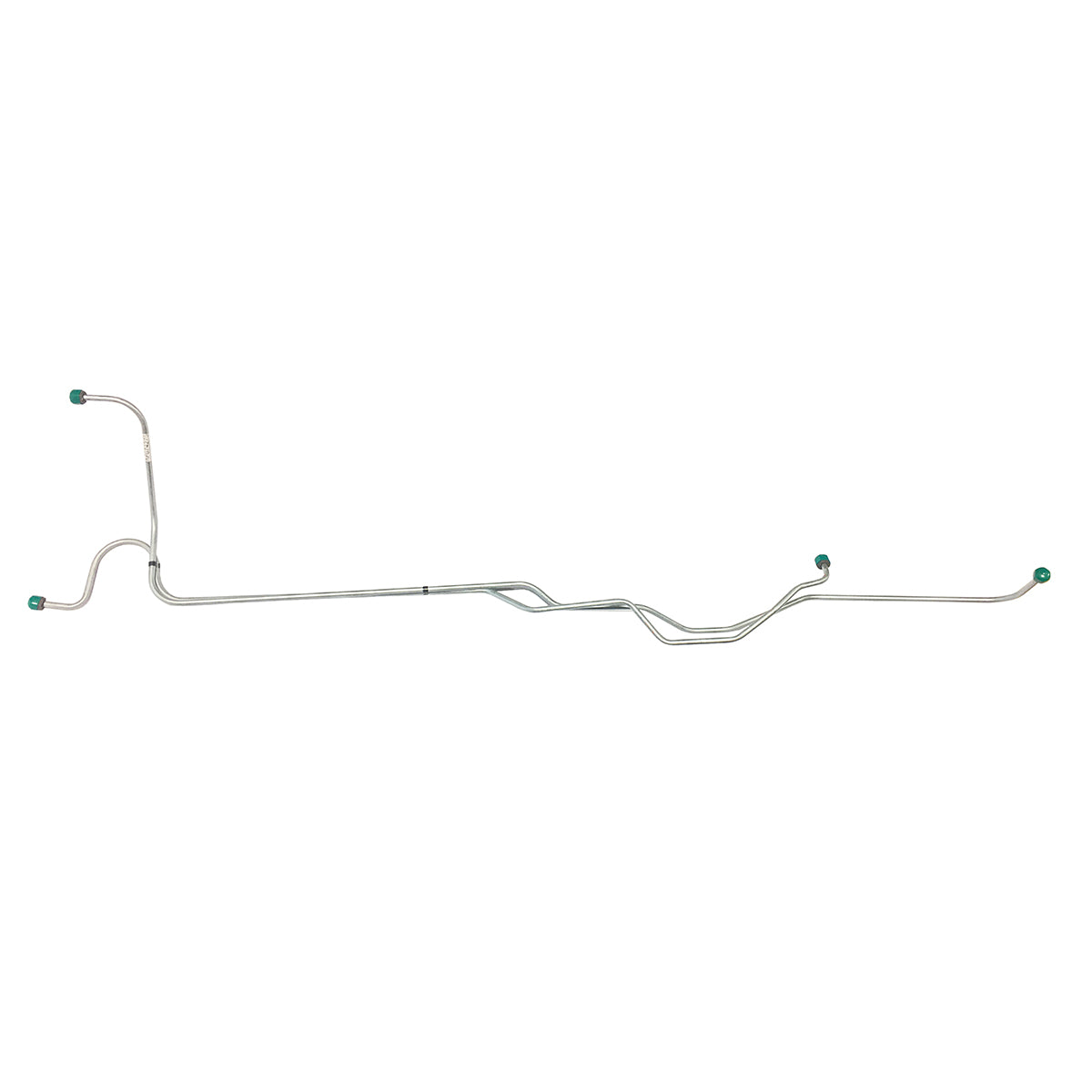 1965-66 Plymouth Fury V8 Trans Cooler Lines 2pc, OE Steel