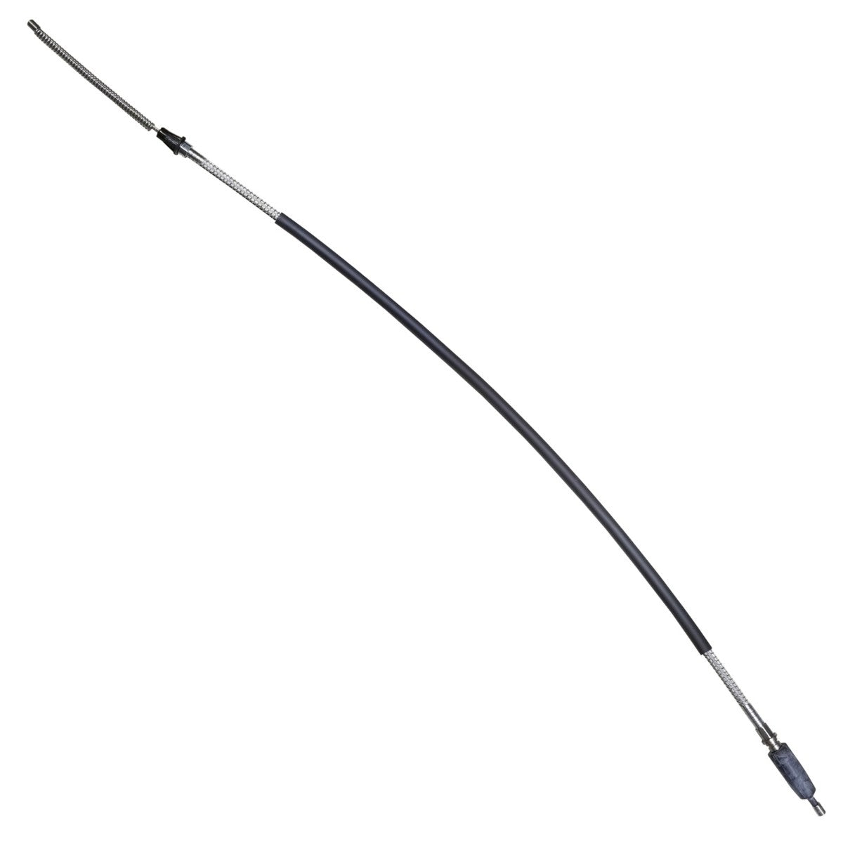 1967-72 Chevrolet GMC Truck 1969-72 Blazer K10 Rear Parking Brake Cable Snap In 1pc OE Steel