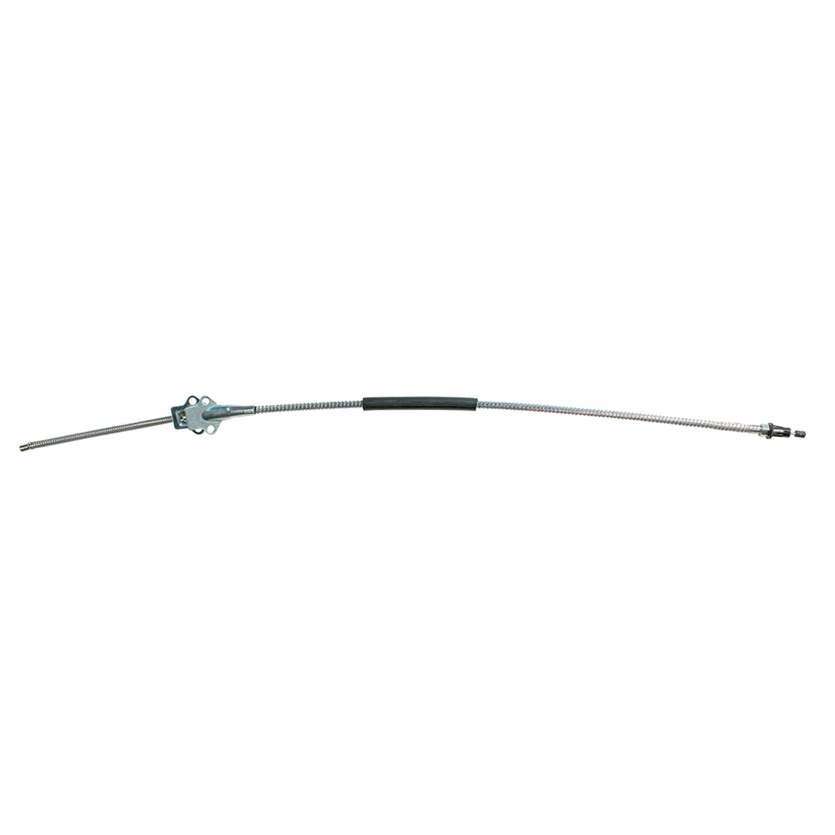 1966-72 Chevrolet GMC Truck, 69-72 Blazer 1/2 ton, 2wd, Leaf Rear, Rear Parking Brake Cable, (Bolt into Backing Plates), OE Steel