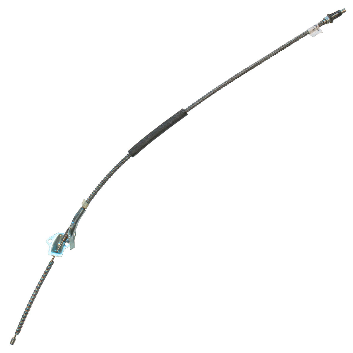 1966-72 Chevrolet GMC Truck 3/4 ton, 2wd, Leaf Rear, Rear Parking Brake Cable, (Bolt into Backing Plates), OE Steel