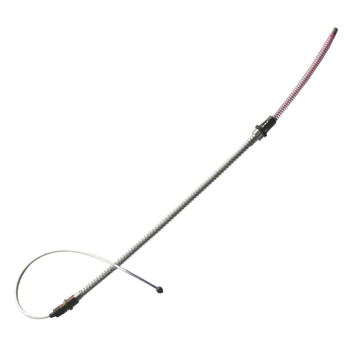 1964-65 Corvette Short Drum Rear Parking Brake Cable, OE Steel
