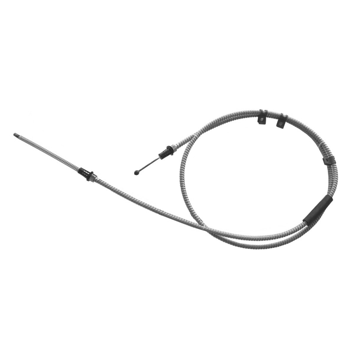 1963 Corvette Long Rear Parking Brake Cable 94-1/8", OE Steel