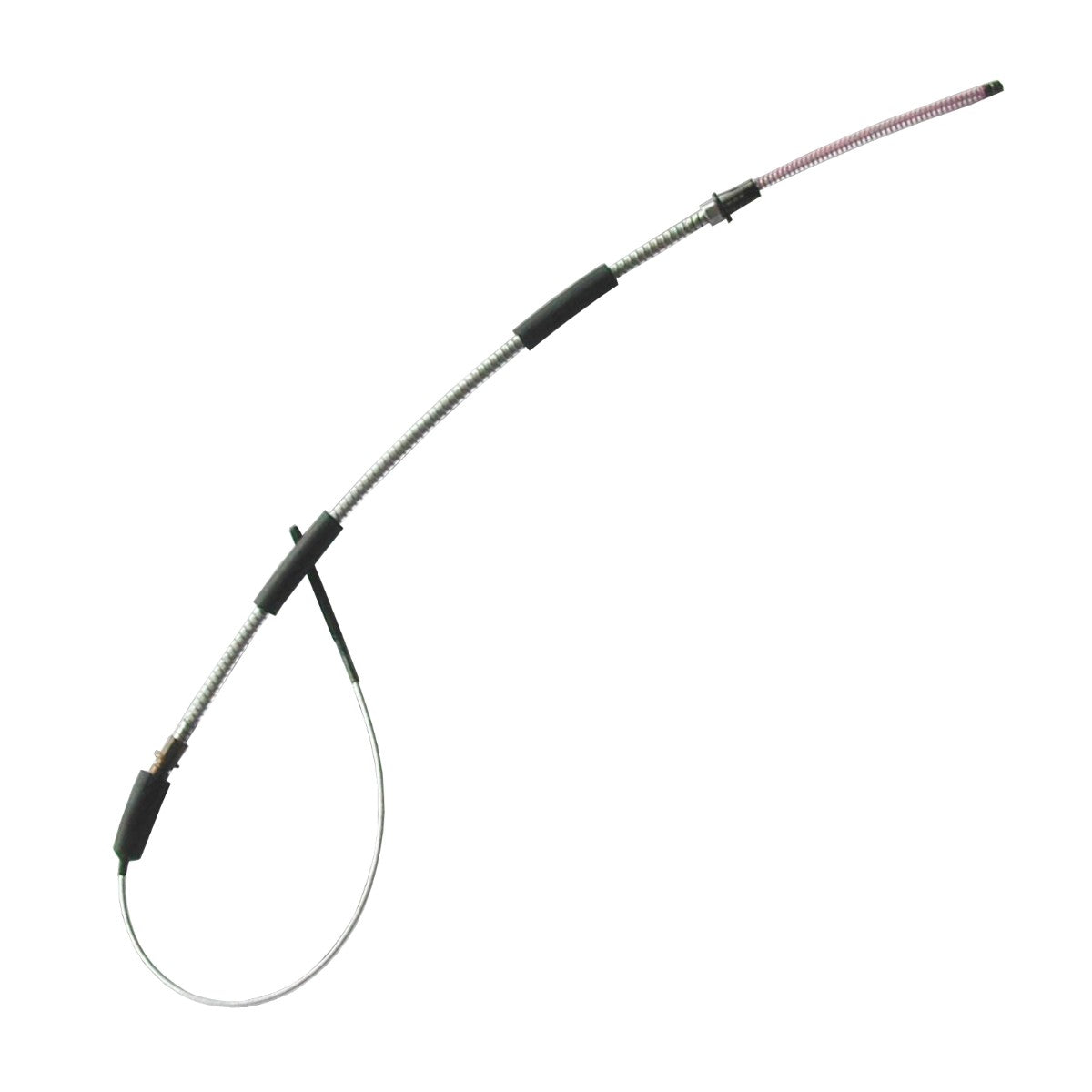 1956-62 Corvette Rear Parking Brake Cable, 1pc OE Steel