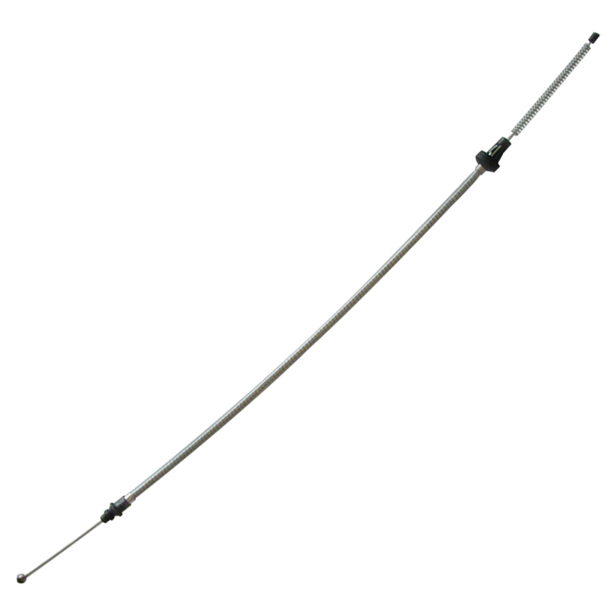 1965-66 Chrysler C-Body Rear Parking Brake Cable Short Cable, OE Steel