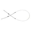 1963 Pontiac LeMans Tempest Rear Parking Brake Cable, 1pc OE Steel