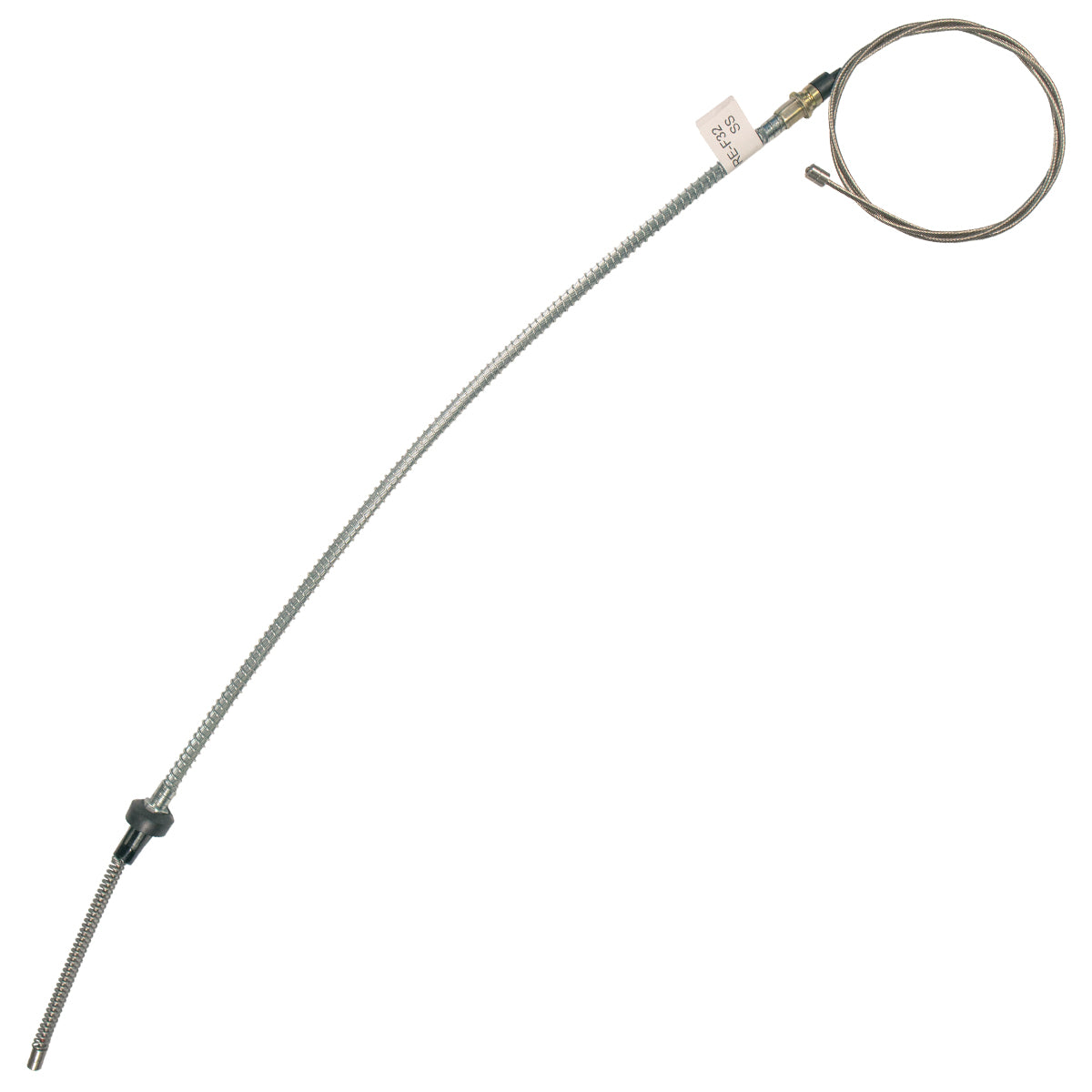 1957-58 Ford Fairlane, Hardtop, Rear Parking Brake Cable, 1pc, OE Steel
