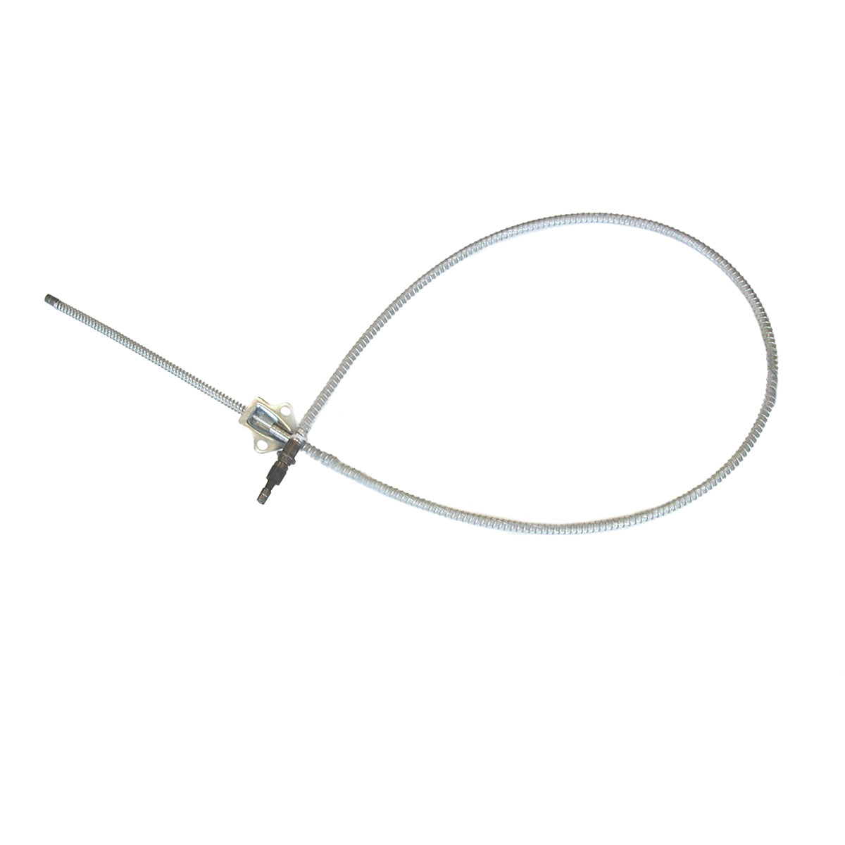 1977-80 Jeep J-20 Rear Parking Brake Cable, 1pc, OE Steel