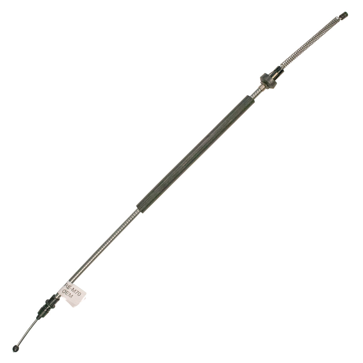 1970 Mercury Cougar Rear Parking Brake Cable, Short, OE Steel