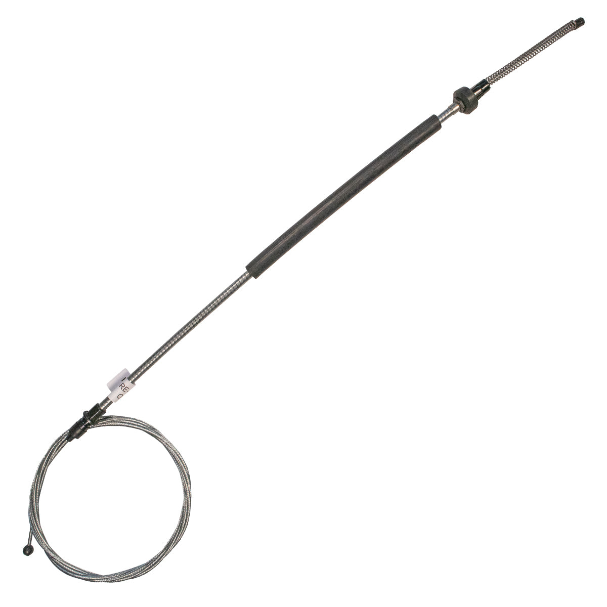 1970 Mercury Cougar Rear Parking Brake Cable, Long, OE Steel