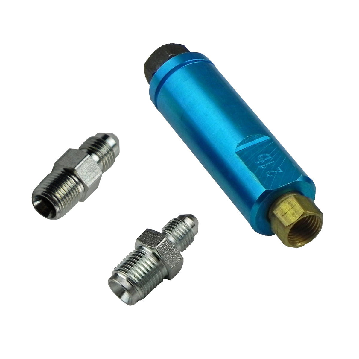 2 psi Residual Valve for Disc Brakes (3-AN Male Fittings)
