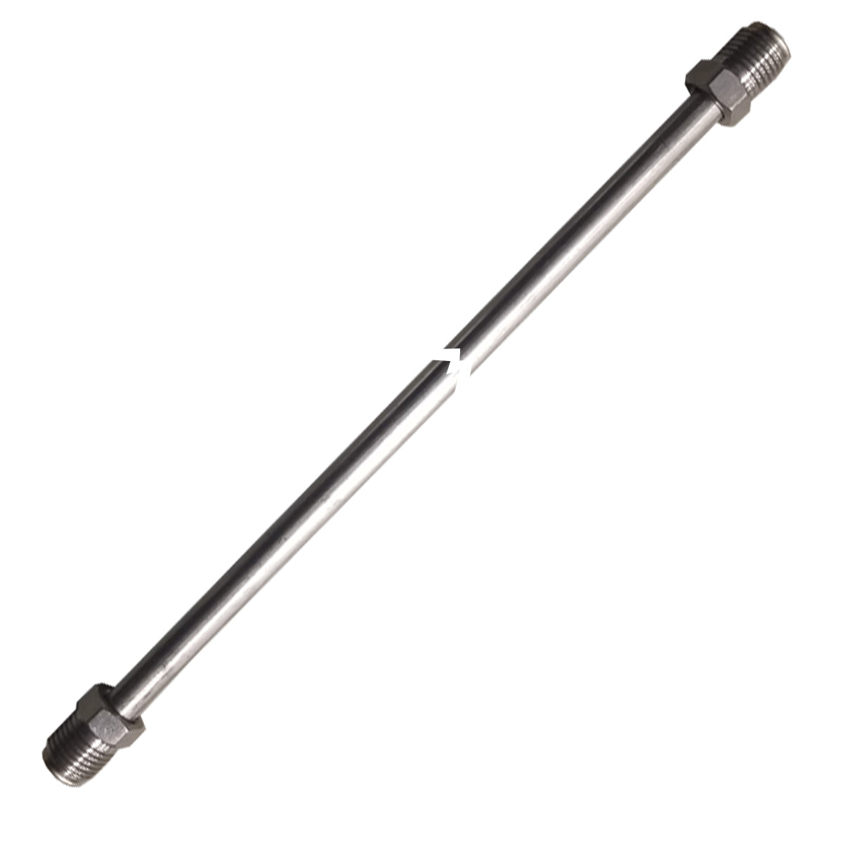 5/16" Tubing 24 Inches Long With 1/2-20 Fittings Each End Stainless
