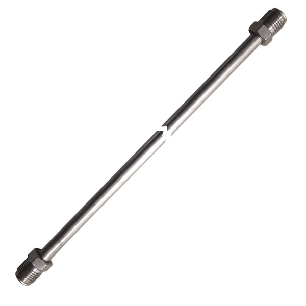 5/16" Tubing 72 Inches Long With 1/2-20 Fittings Each End Stainless