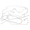 1971-74 AMC Gremlin X Power Disc Brake Line Kit 8pc, Stainless