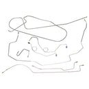 1970 American Motors Javelin Manual Drum Brake Line Kit 8pc, Stainless