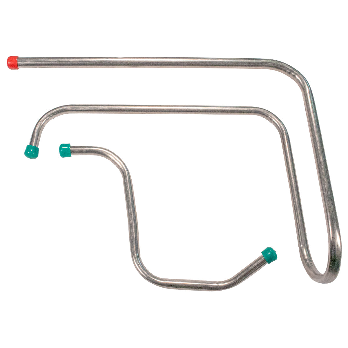 1968-70 AMC Rebel 1970 Rebel ('The Machine') 1/2"  Fuel Tank Vent Lines 2pc, Stainless