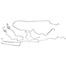 1978-83 Buick Regal Power Disc Complete Brake Line Kit 7pc, Stainless