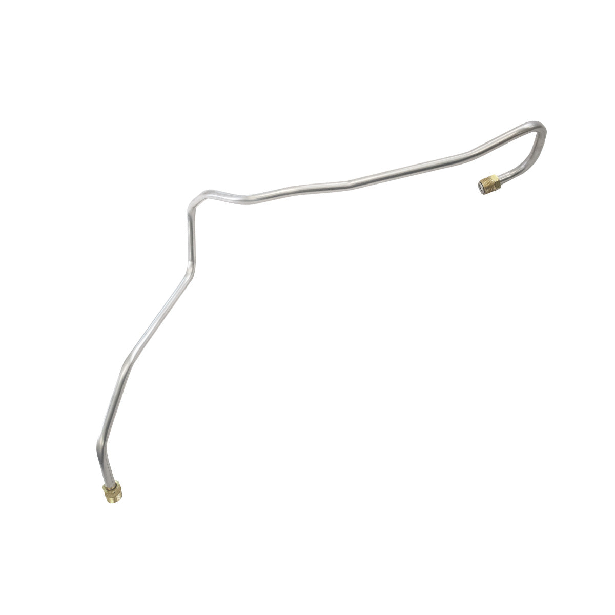 1973-74 Buick Apollo 350CID 2bbl Pump to Carb Line 1pc, Stainless