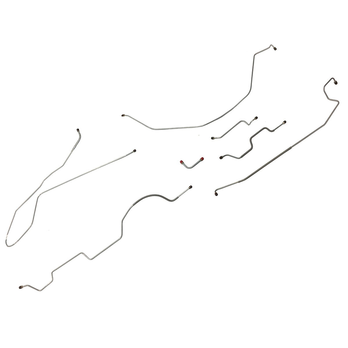 1939 Buick Special Series 40 120" WB Brake Line Kit, Stainless